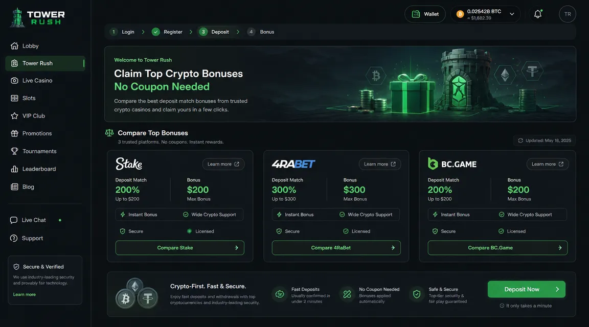 Tower Rush bonus code search: verified sources – Tower Rush promo code